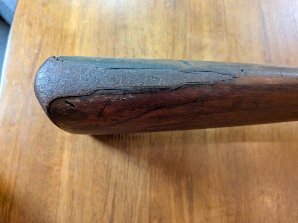 Antique Cap & Ball 12ga Side-by-Side – No FFL – Project/Wall Hanger-img-49