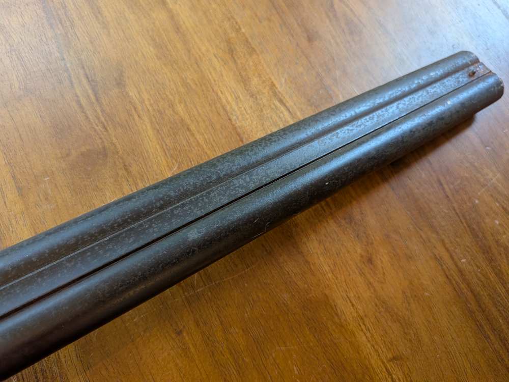 Antique Cap & Ball 12ga Side-by-Side – No FFL – Project/Wall Hanger-img-38