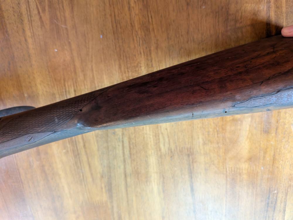 Antique Cap & Ball 12ga Side-by-Side – No FFL – Project/Wall Hanger-img-14