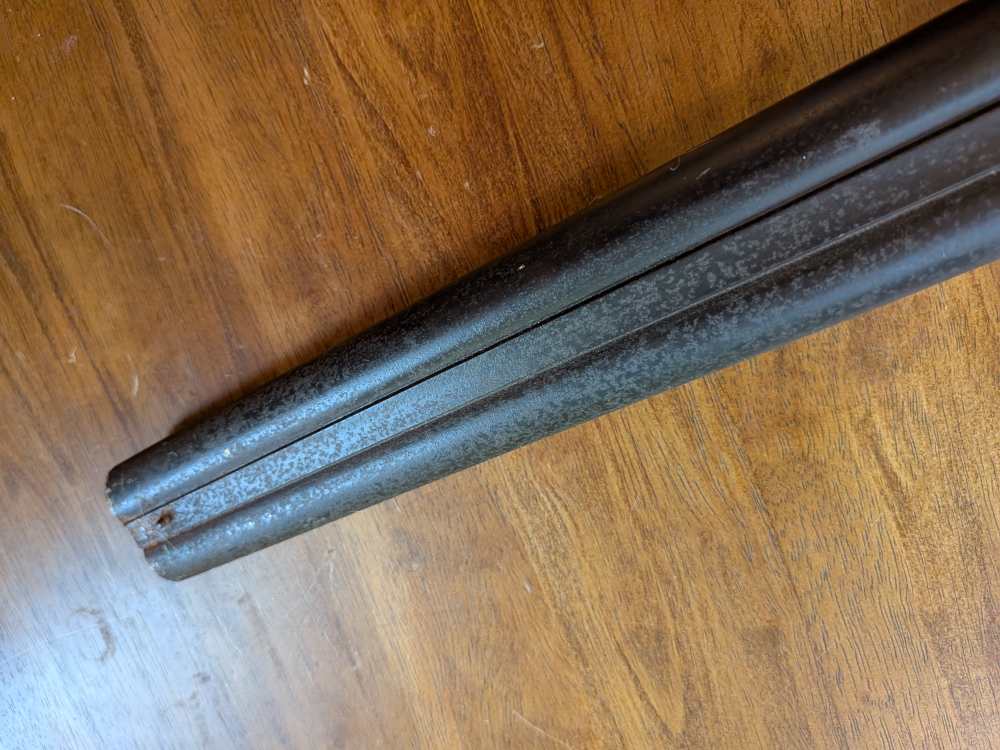 Antique Cap & Ball 12ga Side-by-Side – No FFL – Project/Wall Hanger-img-23