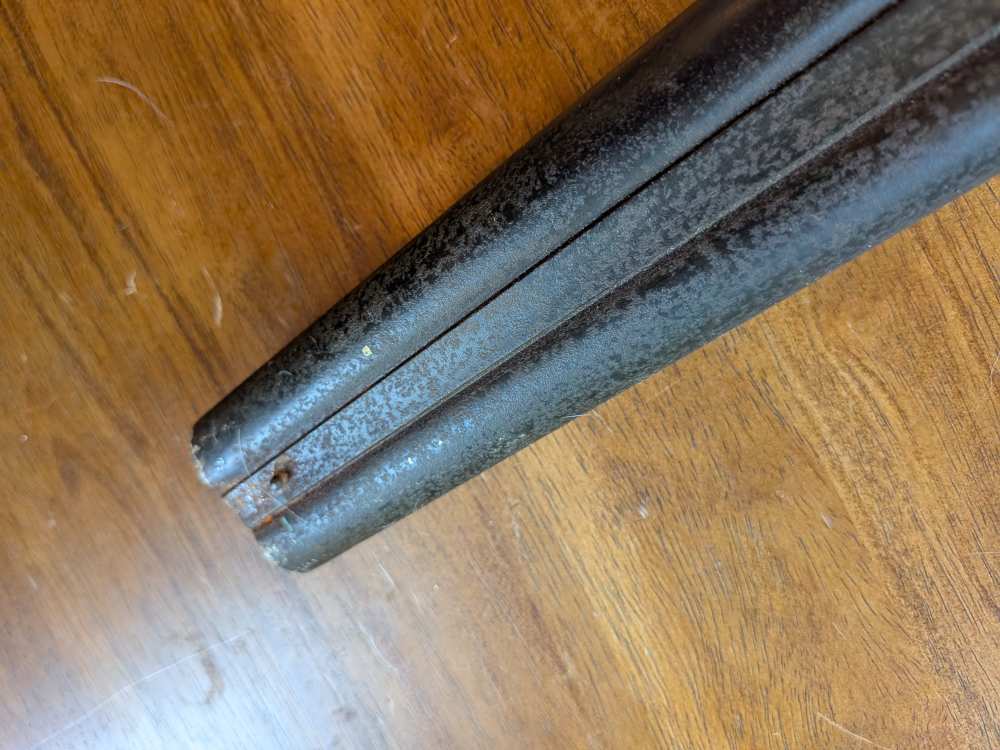 Antique Cap & Ball 12ga Side-by-Side – No FFL – Project/Wall Hanger-img-24