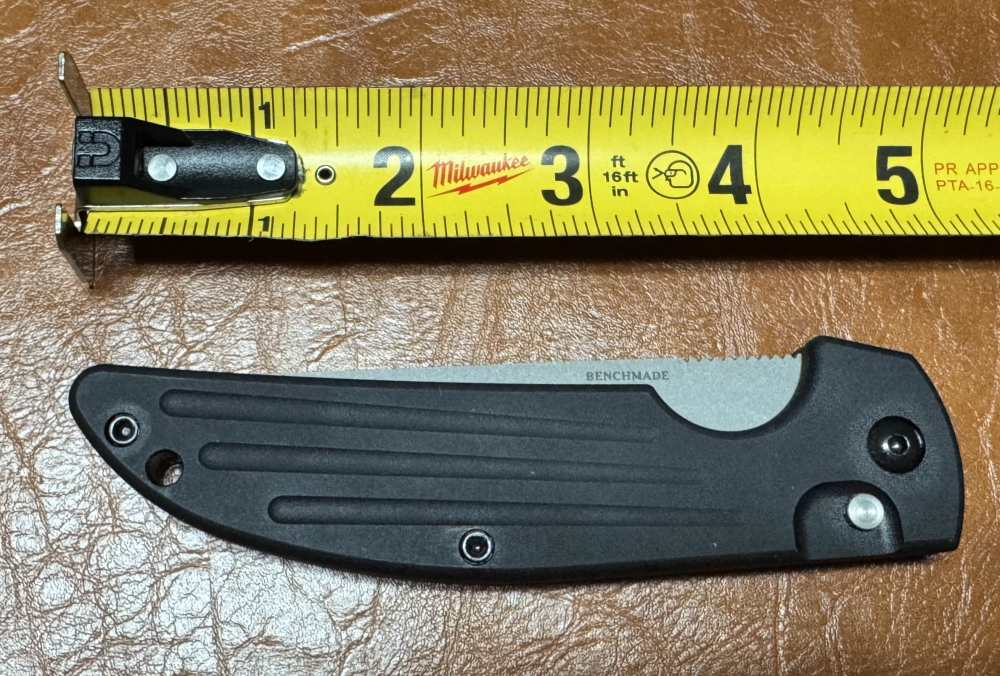 Vintage Benchmade Tsunami 7500 Butterfly Bali Song Auto 4" Tanto New Rare!-img-1