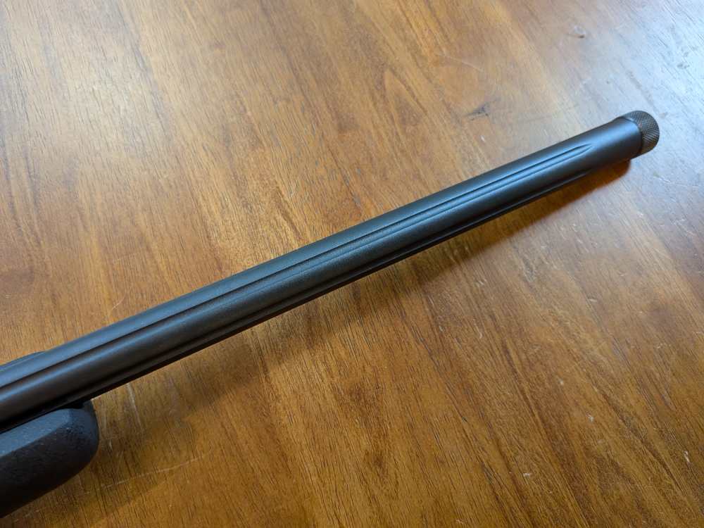 Savage Mark II .22LR – Fluted Threaded Bull Barrel – Bipod – Rail – No Mag-img-24