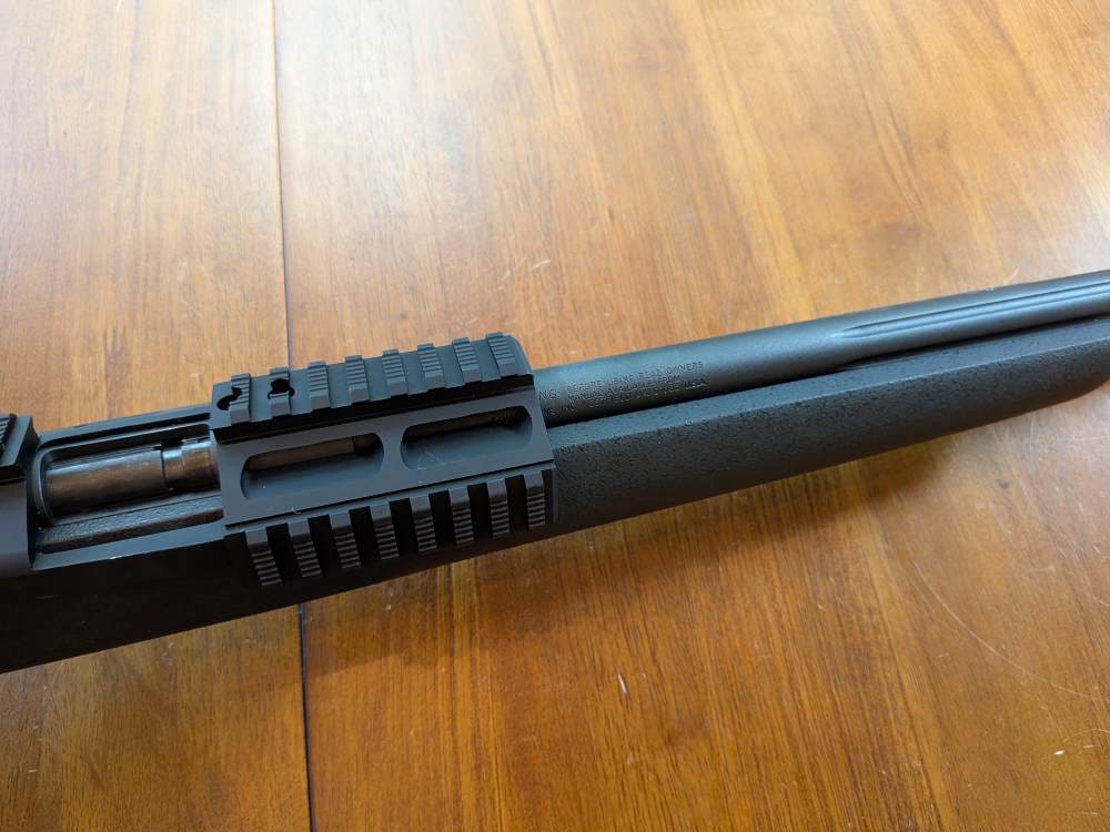 Savage Mark II .22LR – Fluted Threaded Bull Barrel – Bipod – Rail – No Mag-img-27