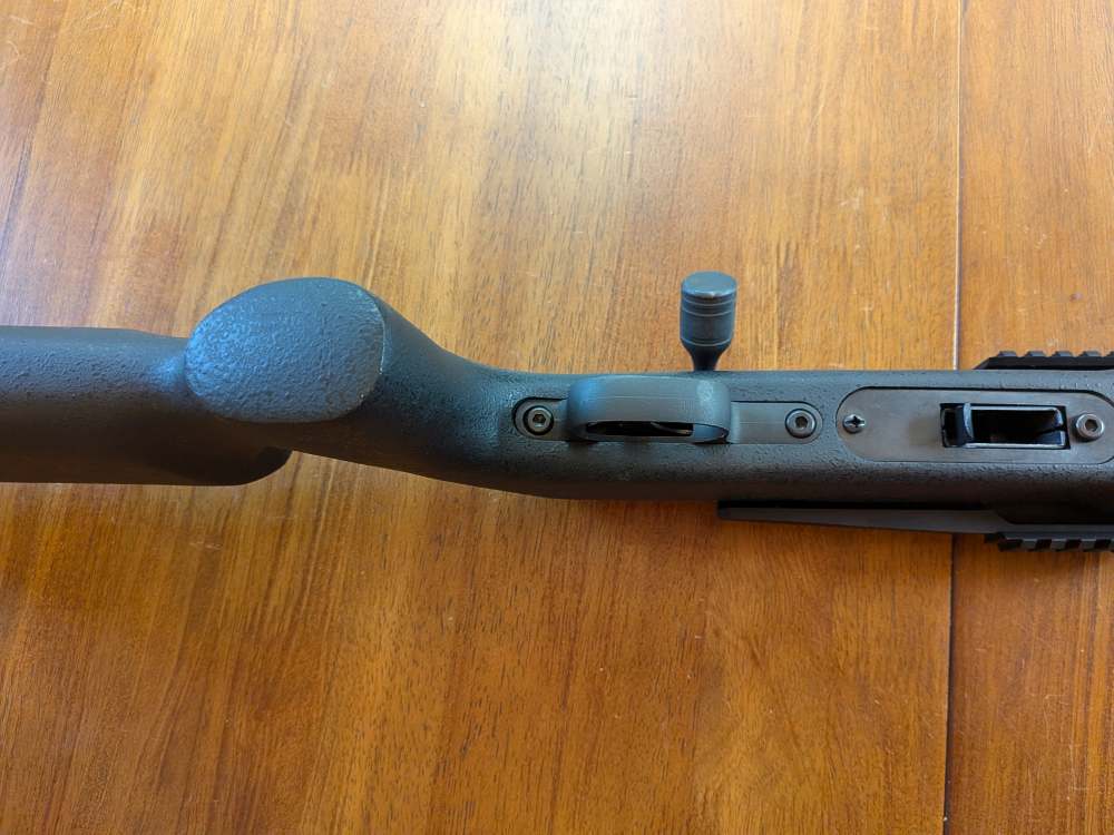 Savage Mark II .22LR – Fluted Threaded Bull Barrel – Bipod – Rail – No Mag-img-38
