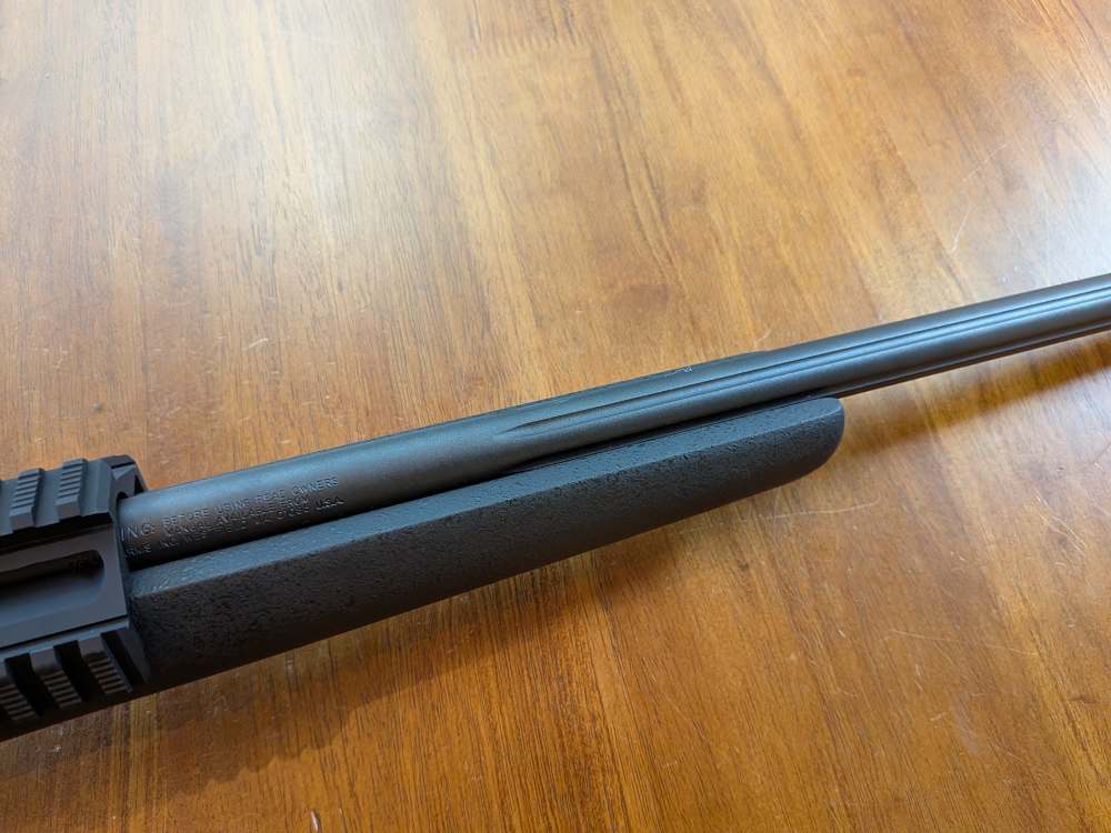 Savage Mark II .22LR – Fluted Threaded Bull Barrel – Bipod – Rail – No Mag-img-26