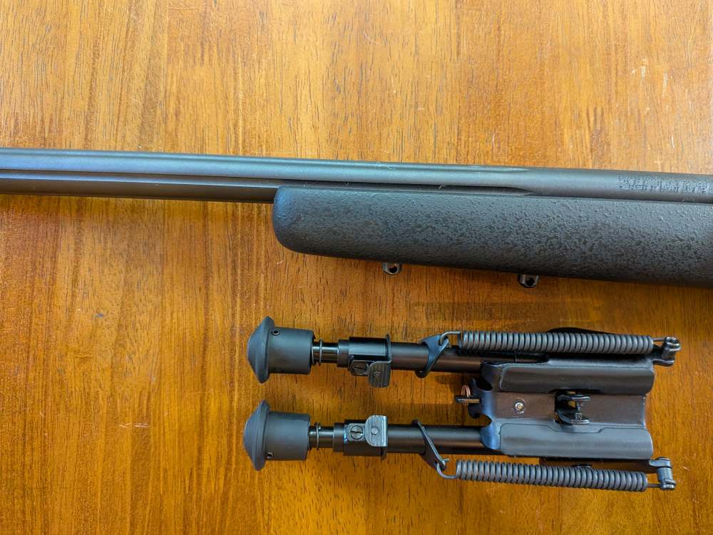 Savage Mark II .22LR – Fluted Threaded Bull Barrel – Bipod – Rail – No Mag-img-6