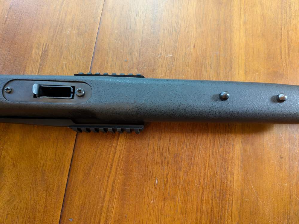 Savage Mark II .22LR – Fluted Threaded Bull Barrel – Bipod – Rail – No Mag-img-36