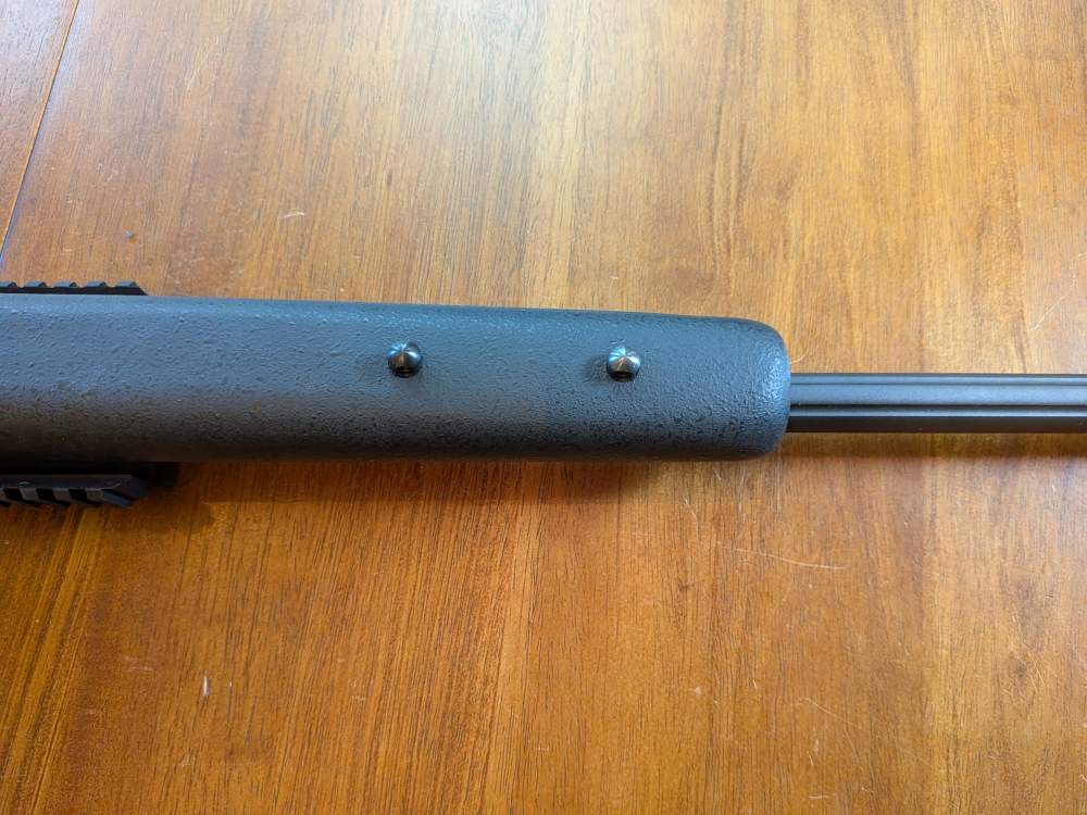 Savage Mark II .22LR – Fluted Threaded Bull Barrel – Bipod – Rail – No Mag-img-35