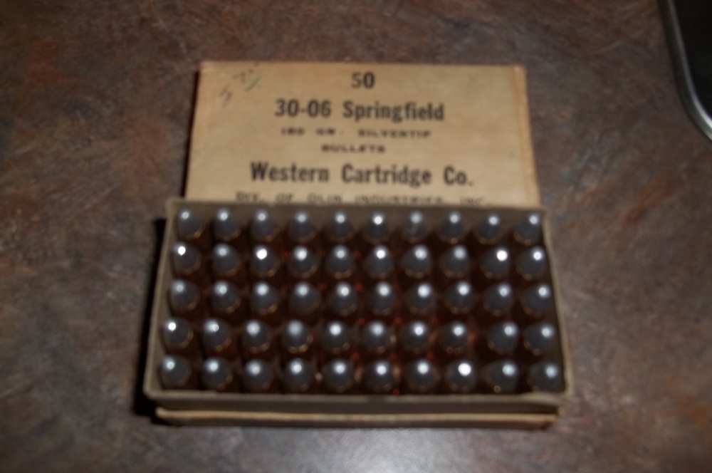 30 cal, .308, Vintage Winchester Silver Tip 180gr Bullets, Factory, 50ct-img-0