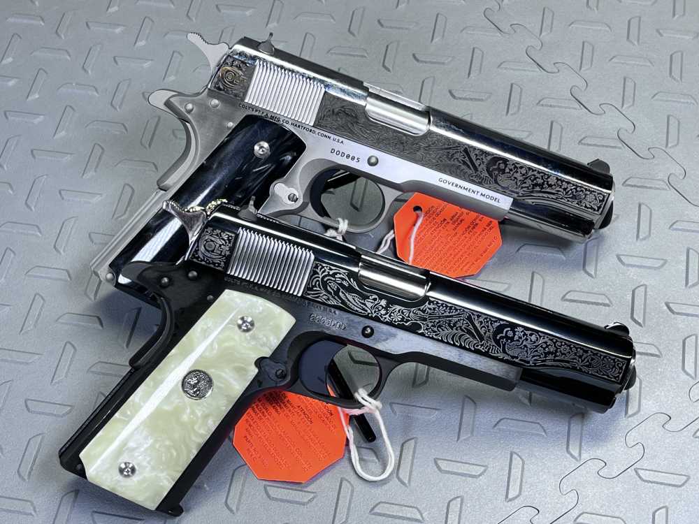 MATCHING SERIAL #005 OLD & NEW COLT TALO DAY OF THE DEAD .38 SPR NO CC FEE-img-5