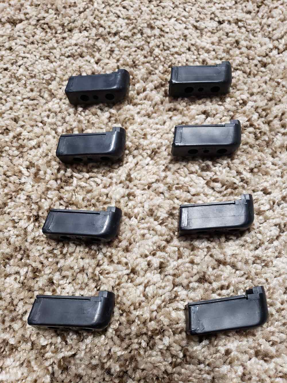 8 - Thick Plastic Base Pads for Wilson Combat 1911 Magazines-img-1