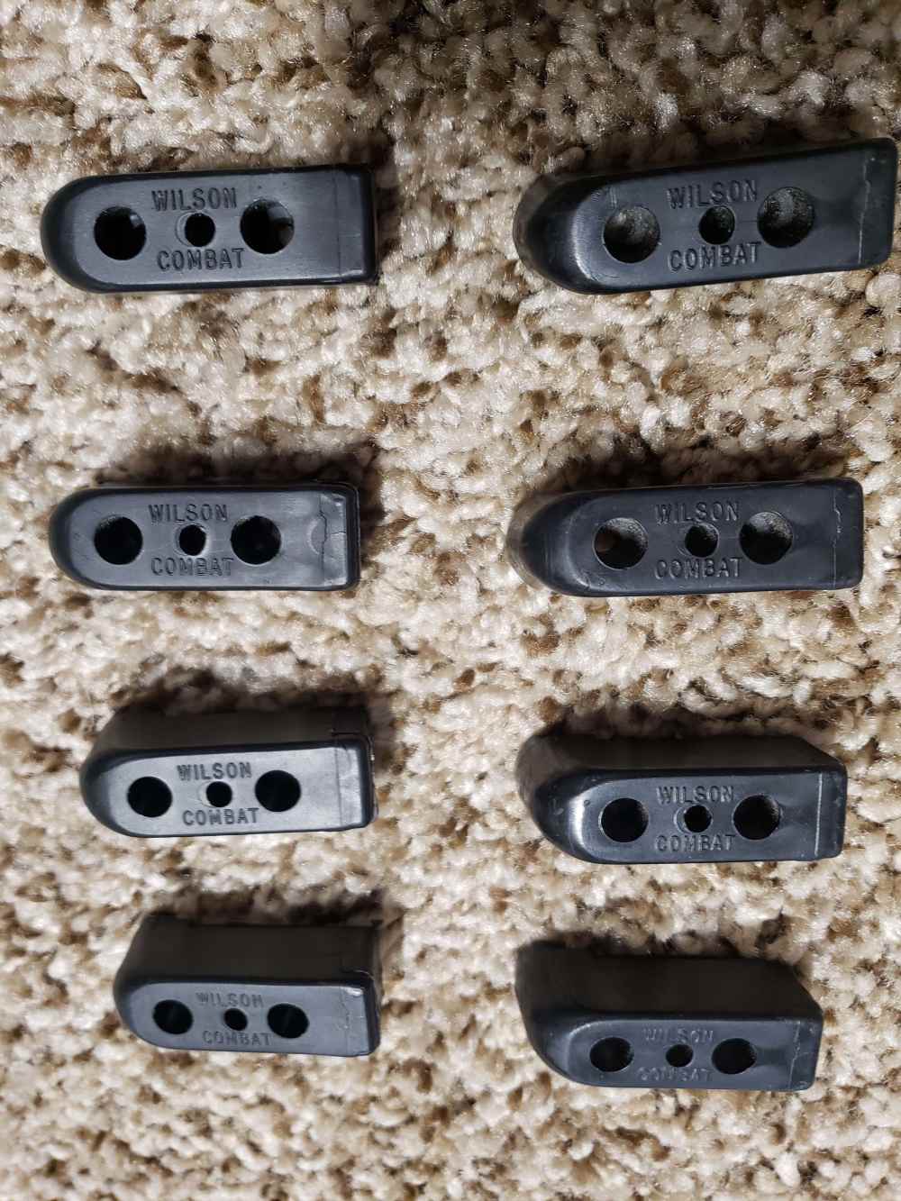 8 - Thick Plastic Base Pads for Wilson Combat 1911 Magazines-img-0