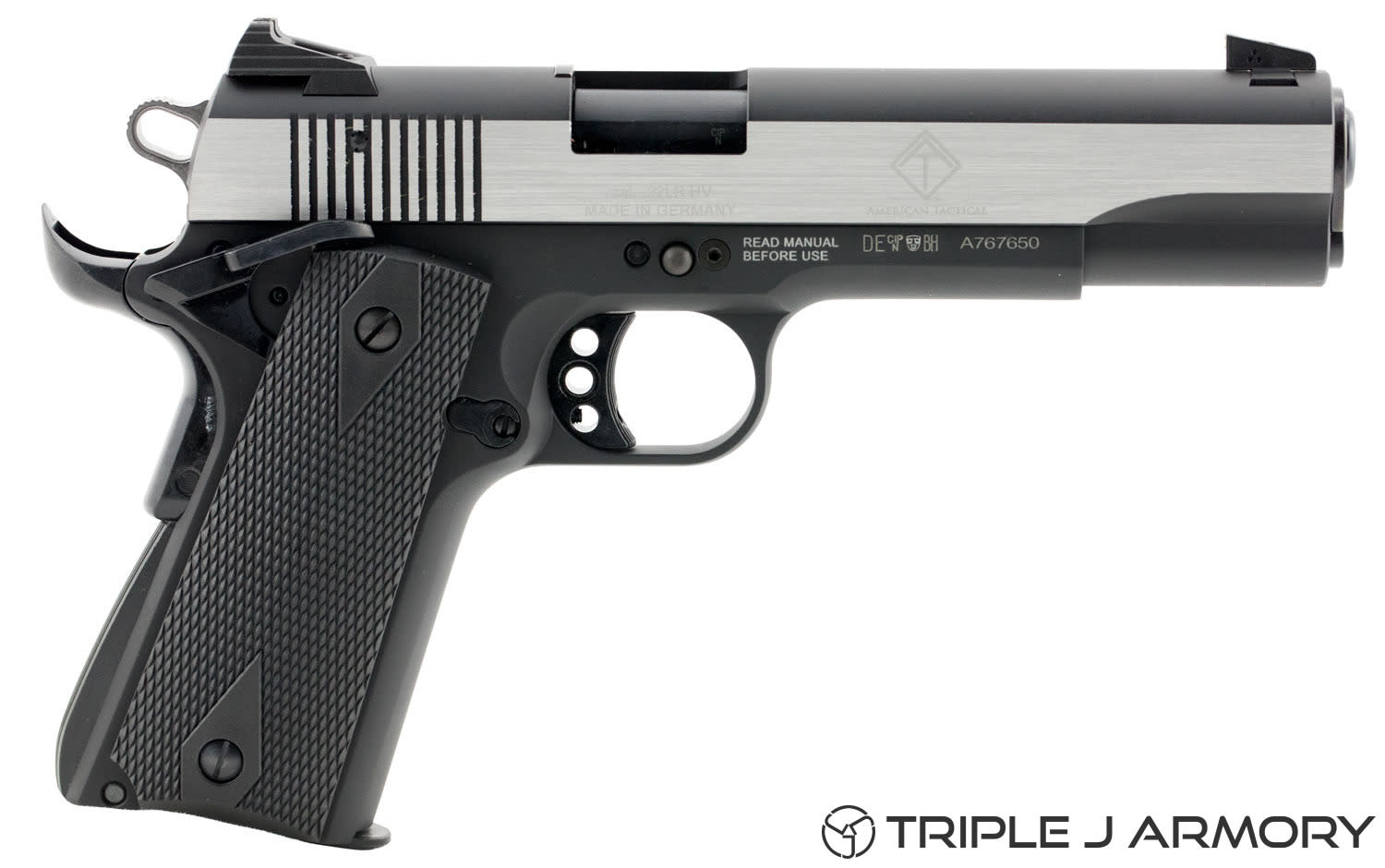 American Tactical ATI GSG 1911 .22 LR Pistol Threaded GERG2210M1911S-img-1
