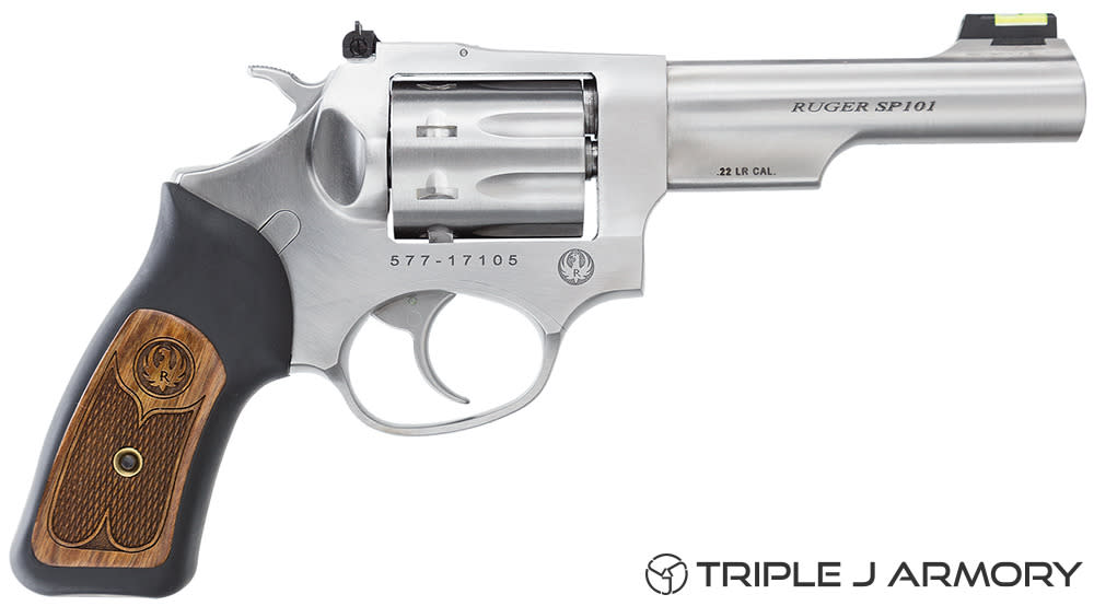 Ruger SP101 4.2 STN .22 LR Pistol 05765 Satin-img-0