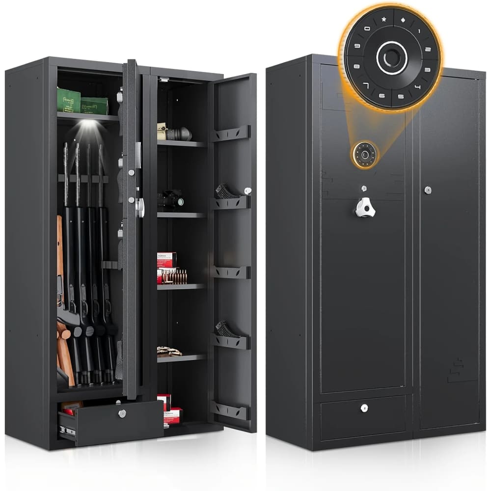 Extra Large 2 in 1 Joined/Unjoined Custom Storage Gun Safe 59"x32"x15" G43-img-0