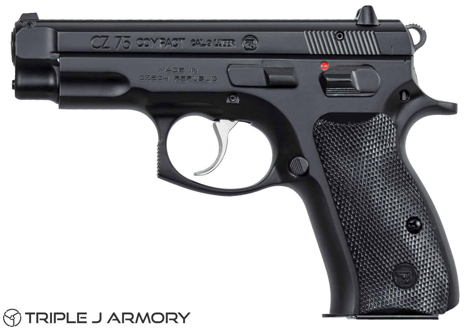 CZ 75 Compact 9mm Pistol 01190 Black-img-3