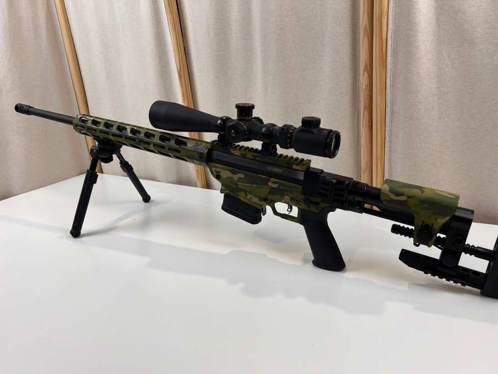 RUGER PRECISION RIFLE 6.5CREED Custom Cerakote, Scope and Bipod - Gen 3-img-0