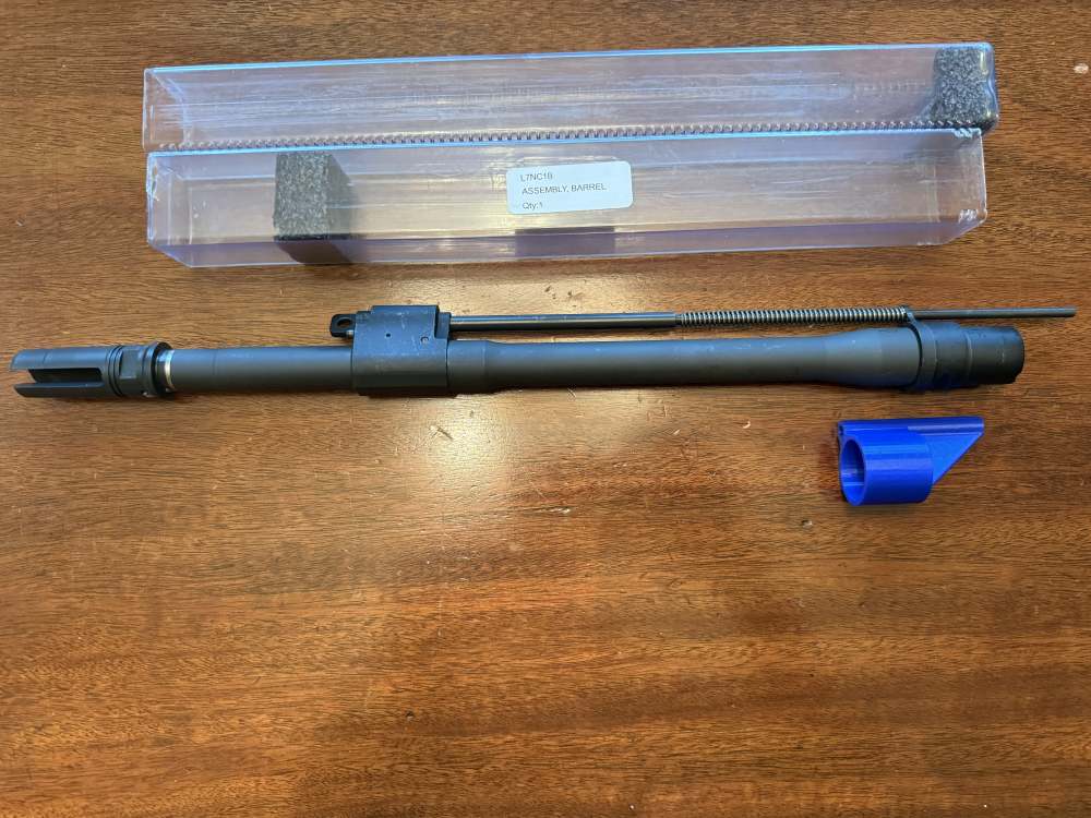 LMT Gen 2 14.5” 5.56 Piston Barrel SureFire SF3P Pin/Weld-img-0
