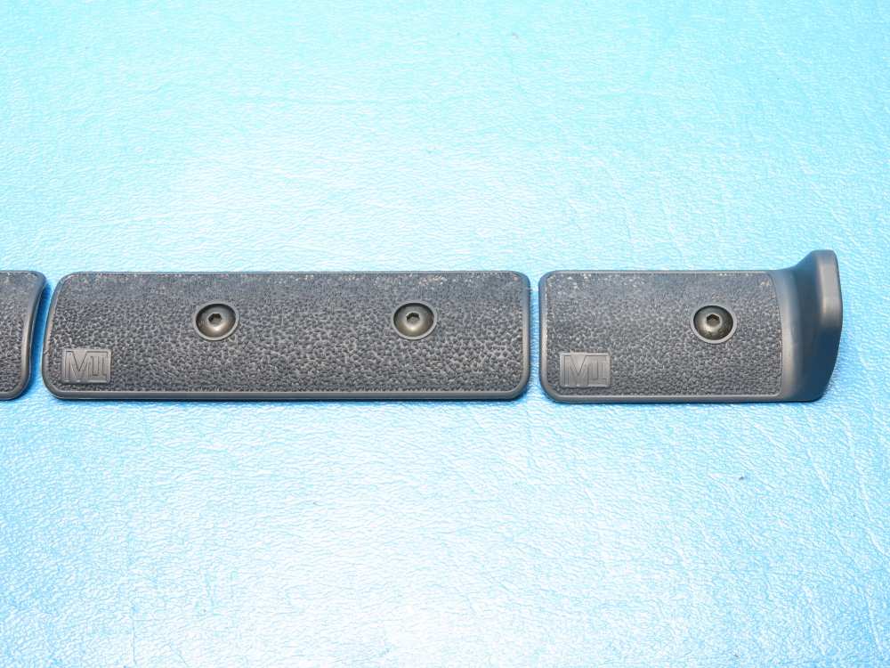 MI Midwest Industries 3-Piece Keymod Grip Panel Handstop Stealth Gray-img-2