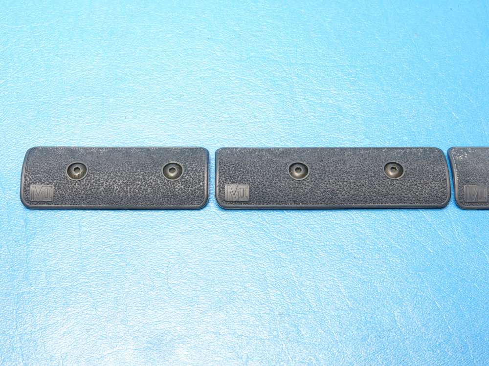 MI Midwest Industries 3-Piece Keymod Grip Panel Handstop Stealth Gray-img-1
