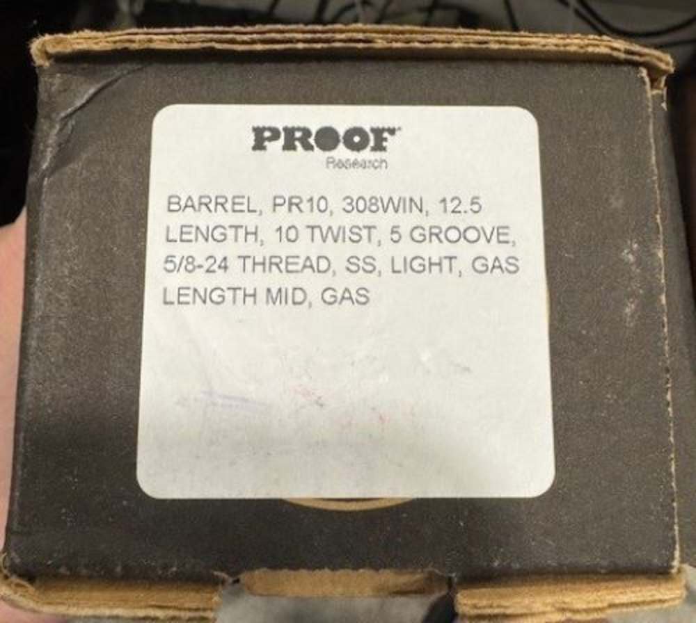  Proof Research 308 AR10 12.5 Inch Stainless Barrel Mid Length-img-1