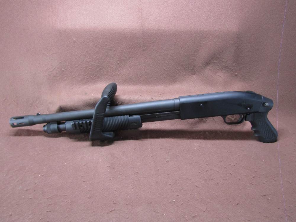 Mossberg 500 Chainsaw 12 Ga 3" Pump 18.5" Cyl Bore Ck BRL VG Bore-img-14