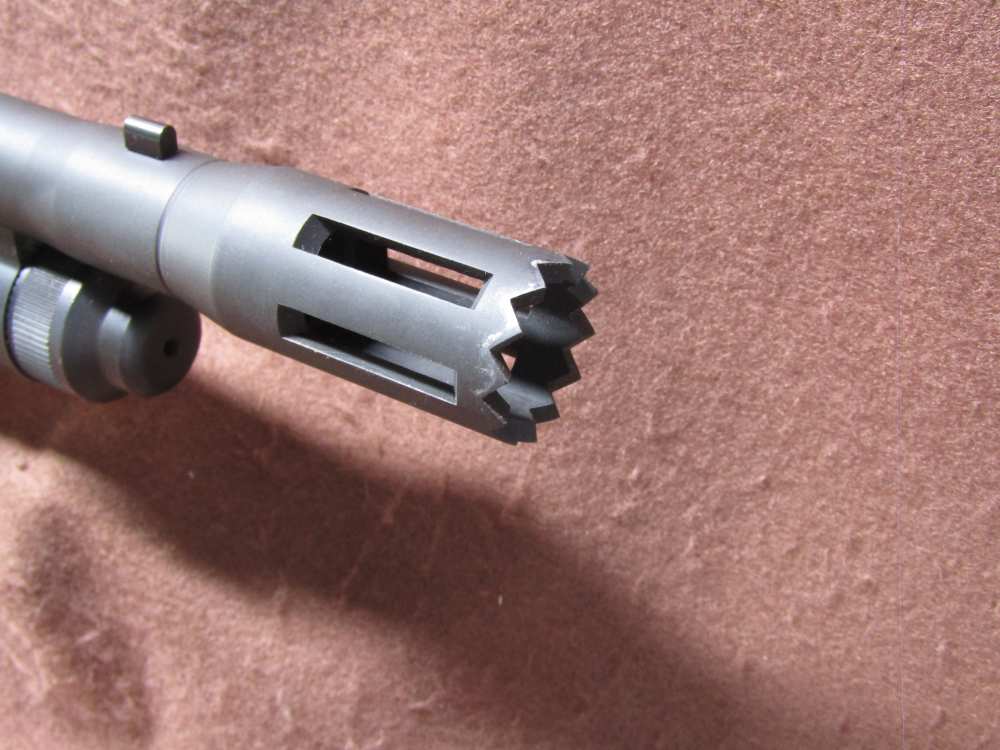 Mossberg 500 Chainsaw 12 Ga 3" Pump 18.5" Cyl Bore Ck BRL VG Bore-img-5