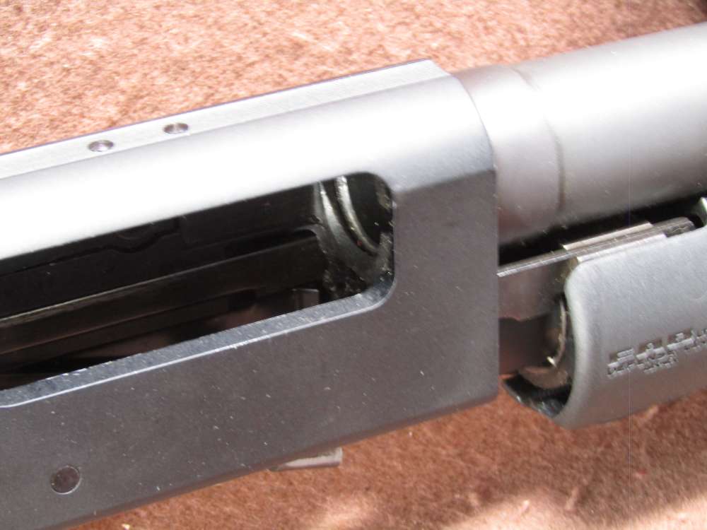Mossberg 500 Chainsaw 12 Ga 3" Pump 18.5" Cyl Bore Ck BRL VG Bore-img-9