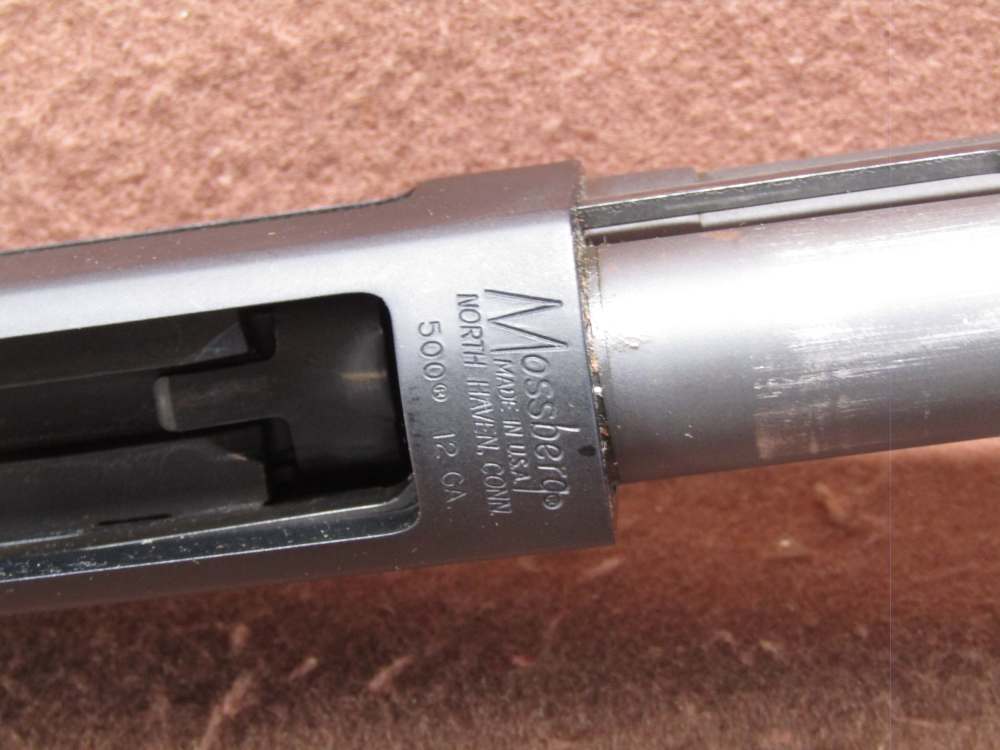 Mossberg 500 Chainsaw 12 Ga 3" Pump 18.5" Cyl Bore Ck BRL VG Bore-img-12