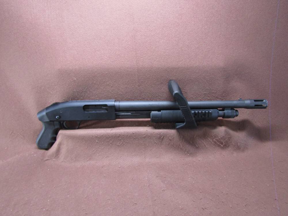 Mossberg 500 Chainsaw 12 Ga 3" Pump 18.5" Cyl Bore Ck BRL VG Bore-img-2
