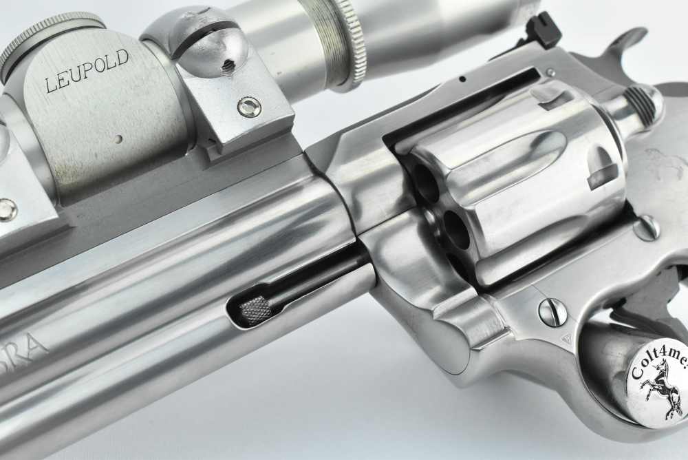 RARE Colt King Cobra 8" .357 Mag Revolver with Scope -img-5