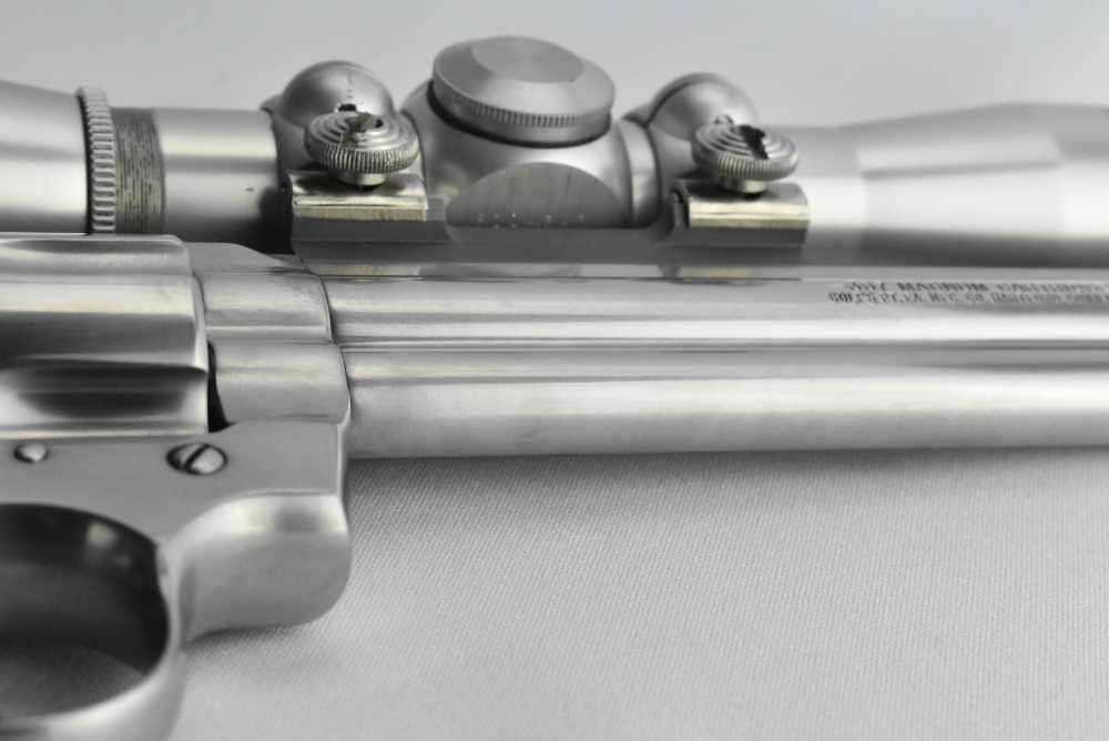 RARE Colt King Cobra 8" .357 Mag Revolver with Scope -img-17