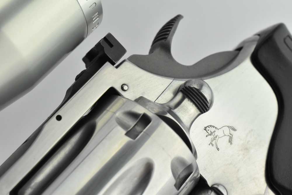 RARE Colt King Cobra 8" .357 Mag Revolver with Scope -img-23