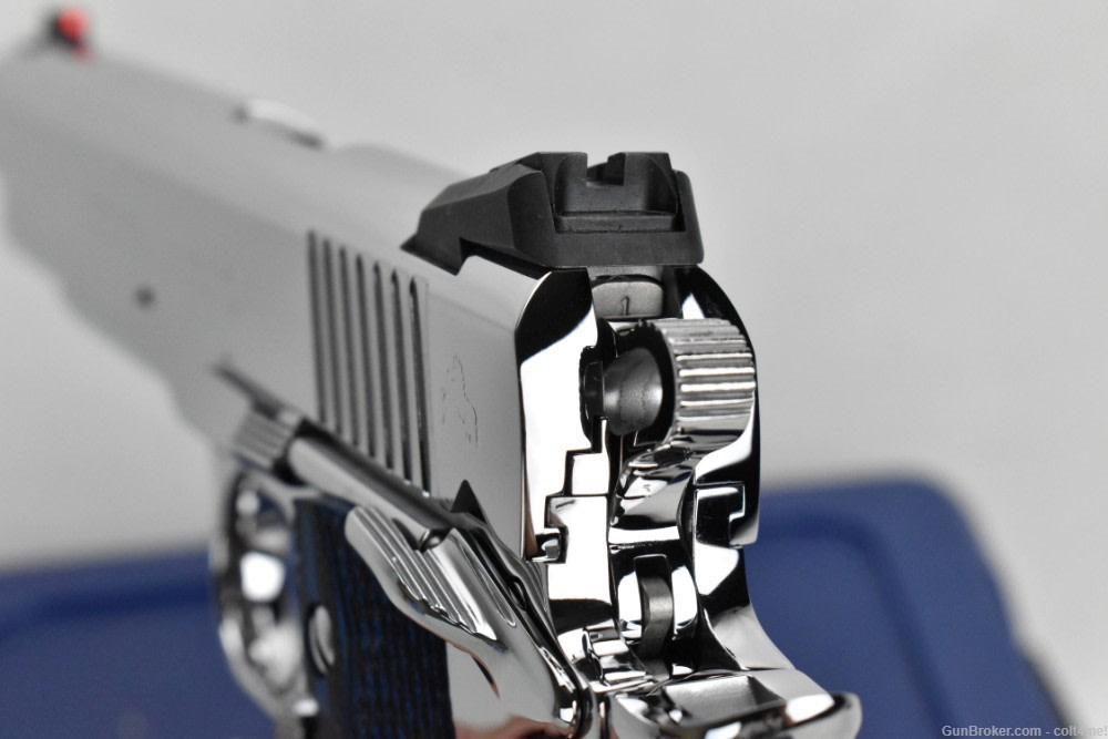 BRIGHT STAINLESS Colt Competition .45 ACP GOVT 1911 Model O1070CCS  - NEW-img-12
