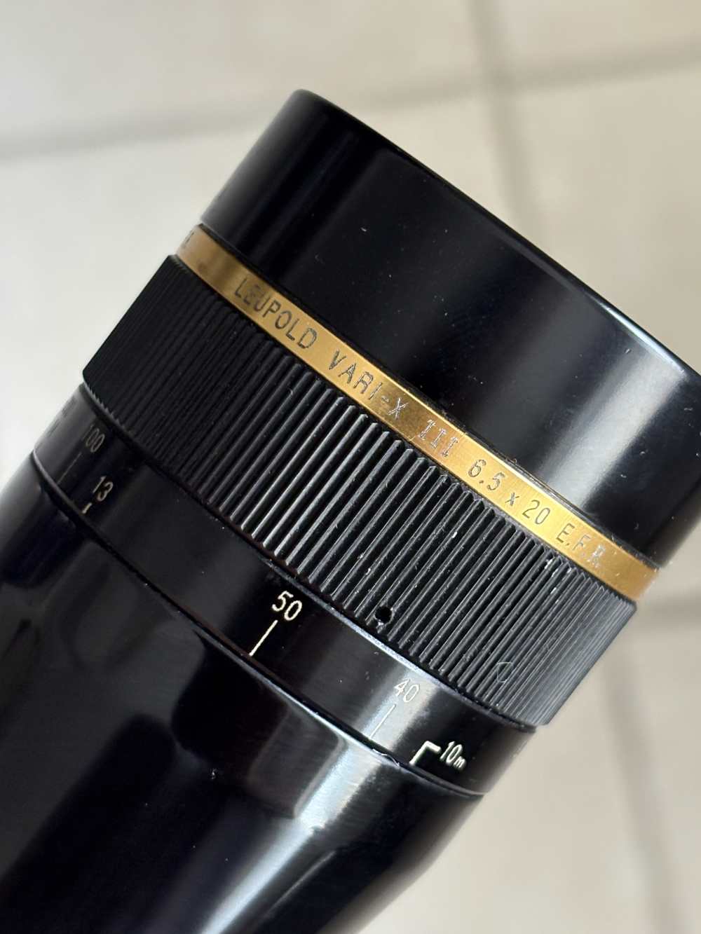 Leupold VARI X-III 6.5-20X EFR MFG 1993. Hard to find target scope!-img-12
