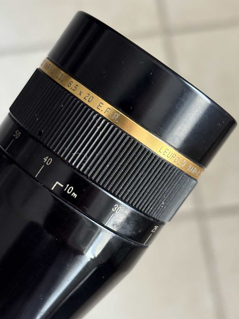 Leupold VARI X-III 6.5-20X EFR MFG 1993. Hard to find target scope!-img-13