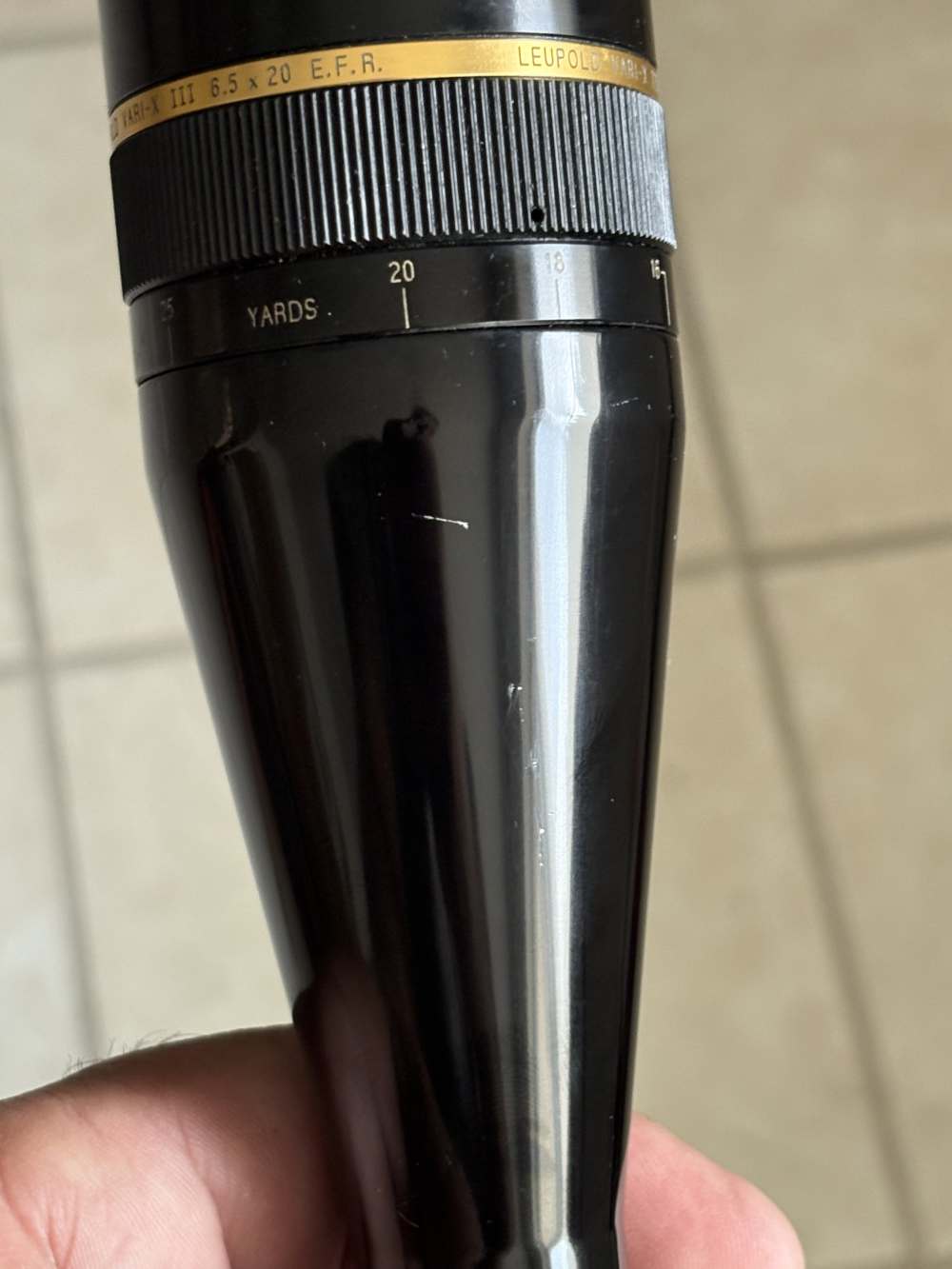 Leupold VARI X-III 6.5-20X EFR MFG 1993. Hard to find target scope!-img-7