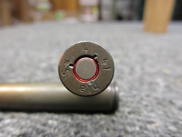 WWII GERMAN S.m.K. TROPICAL 8mm MAUSER AMMO DATED 1941-BRASS CASE-VERY RARE-img-9