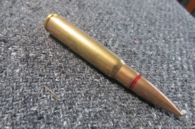 WWII GERMAN S.m.K. TROPICAL 8mm MAUSER AMMO DATED 1941-BRASS CASE-VERY RARE-img-8
