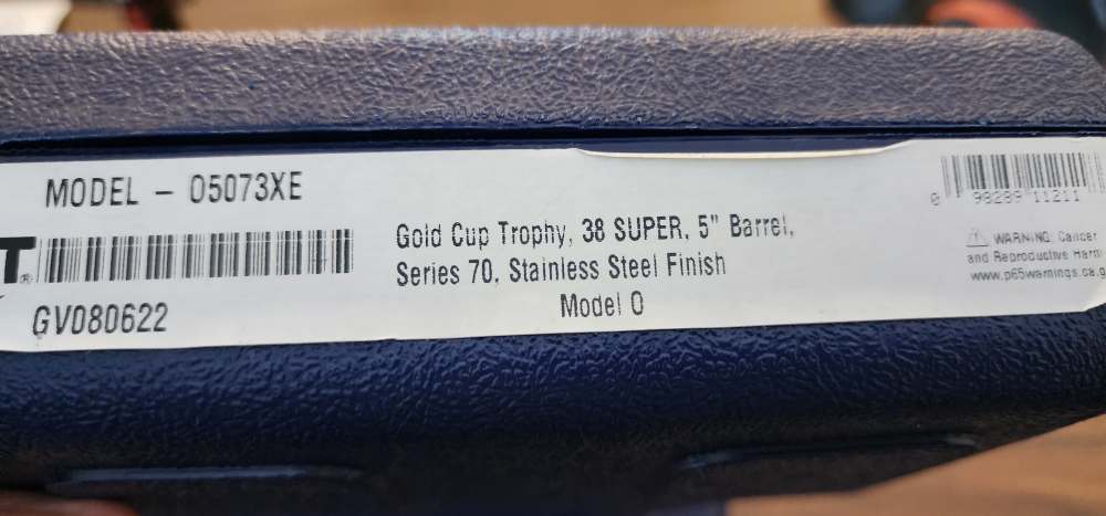 Colt Gold Cup Trophy 38 Super        O5073XE-img-2