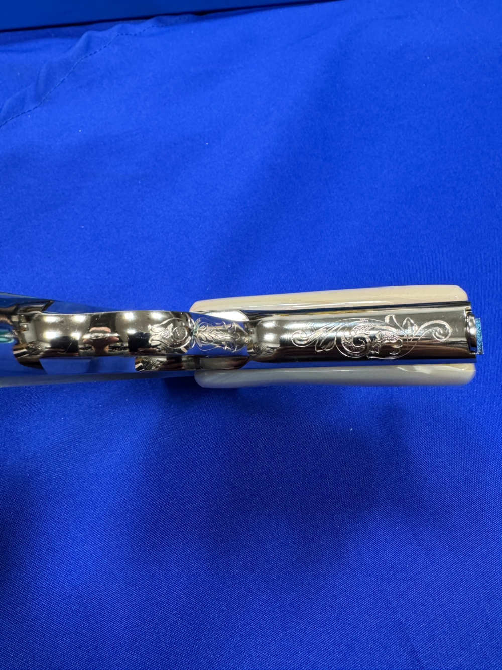 Colt M-1908 John Adams Jr Engraved 153rd NRA Mother Pearl Letter Layaway-img-14