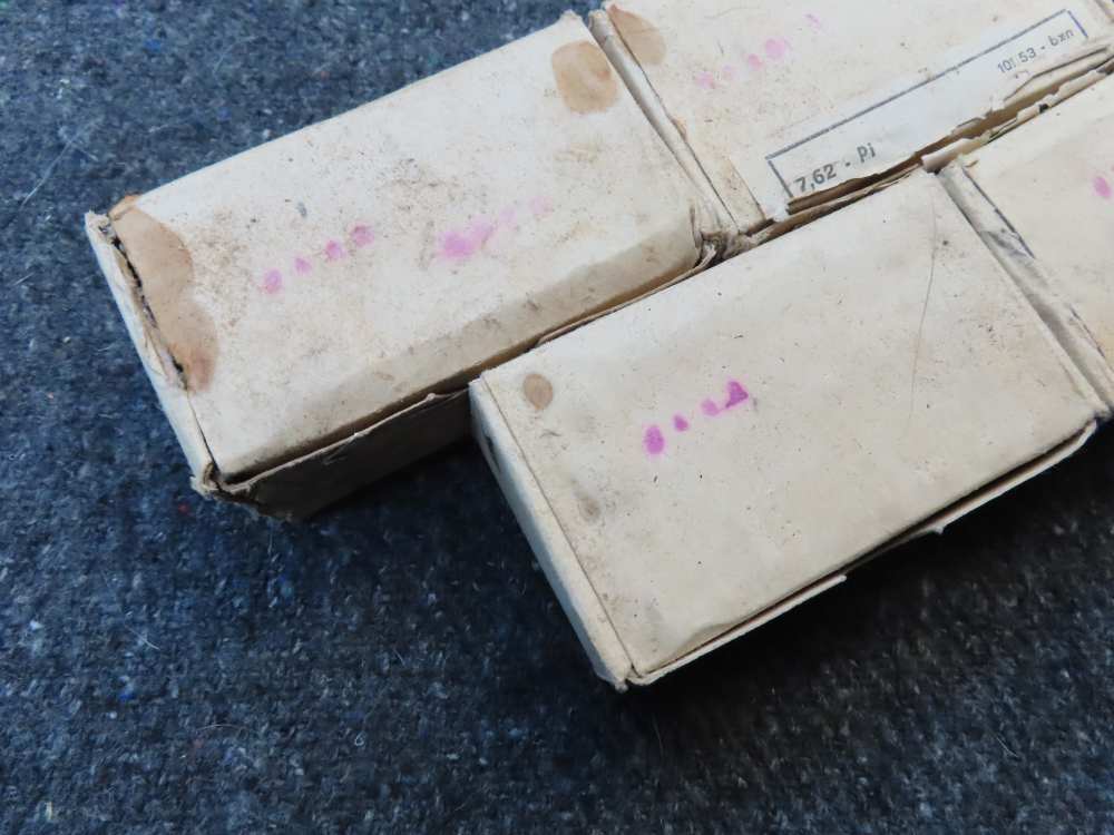 5 Boxes (200 Rds) - 7.62mm Tokarev Ammo- Czech Made - On Stripper Clips-img-2