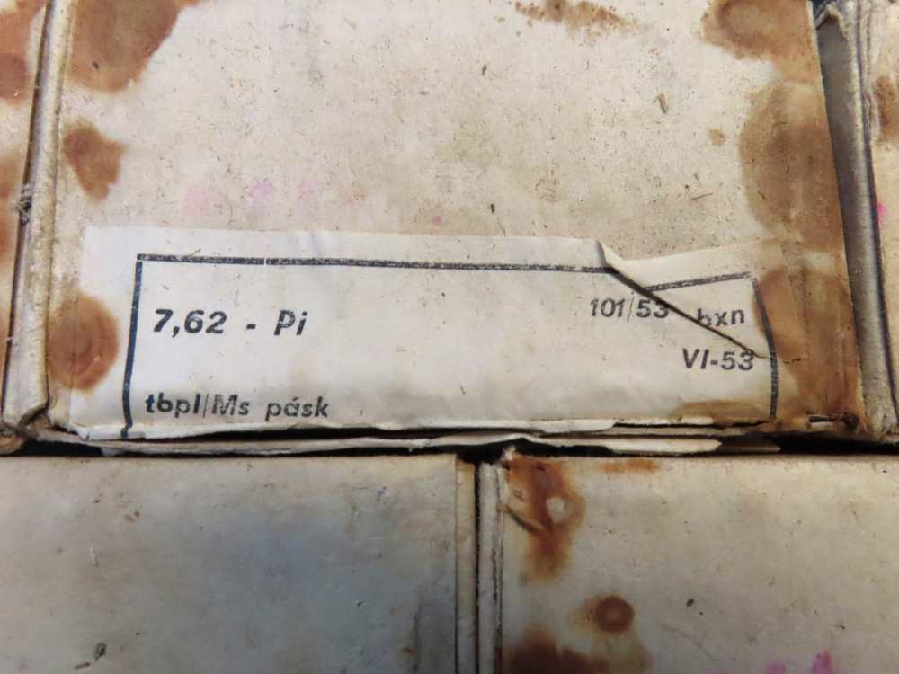 5 Boxes (200 Rds) - 7.62mm Tokarev Ammo- Czech Made - On Stripper Clips-img-2