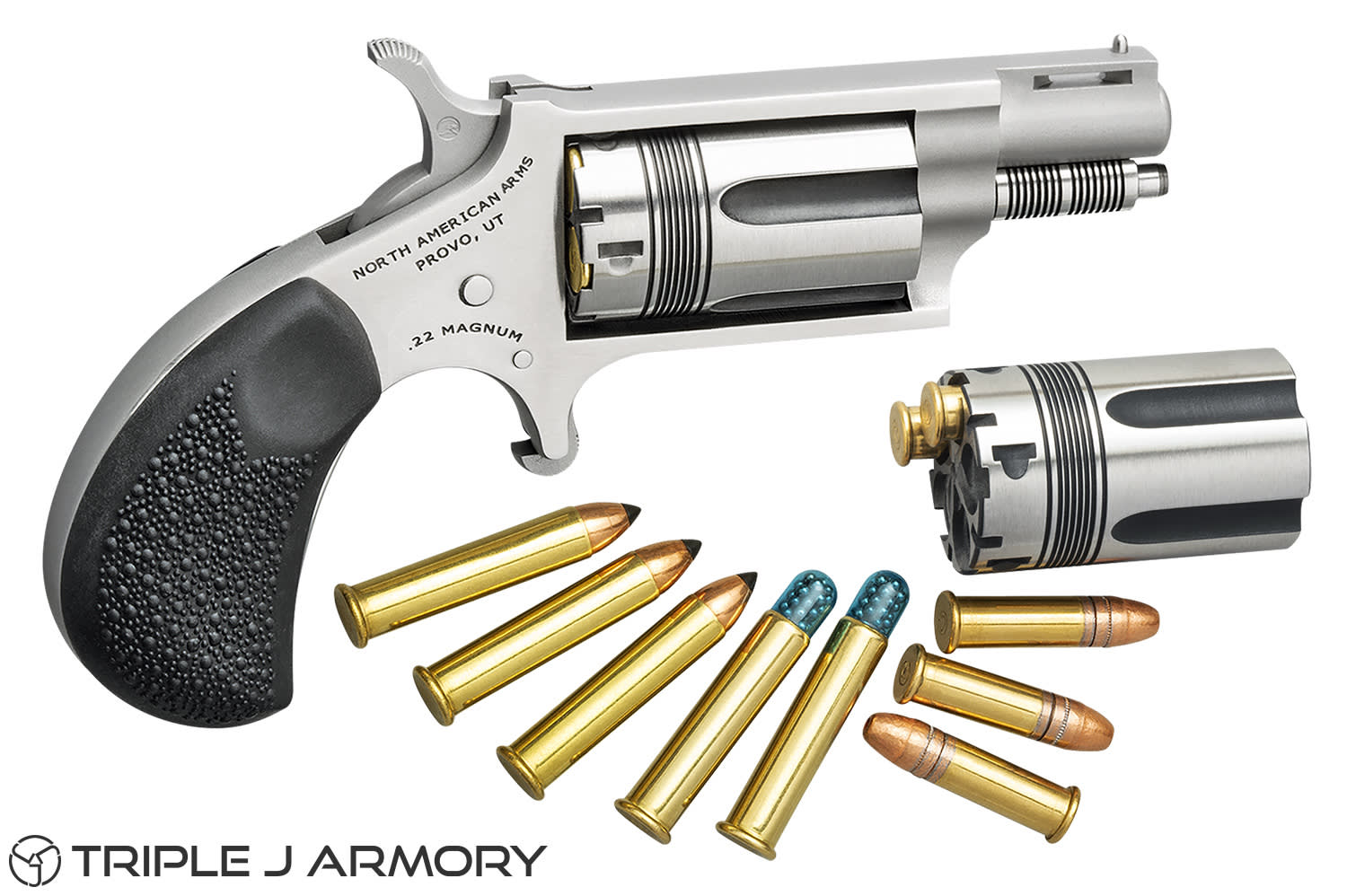 North American Arms Wasp Combo .22 LR Stainless-img-0