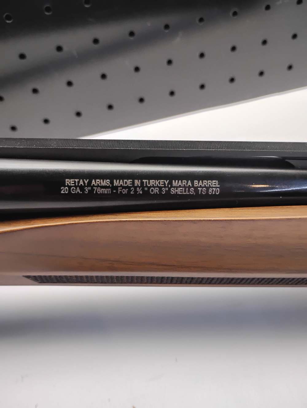 Retay masai mara jet black shotgun 20ga 26"-img-5