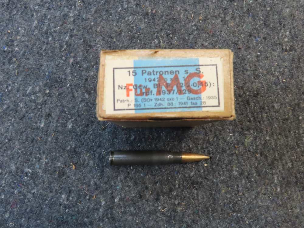 SEALED CASE WWII GERMAN 8MM MAUSER AMMO-1942-s.S. BALL-300 ROUNDS-CLEAN-img-9