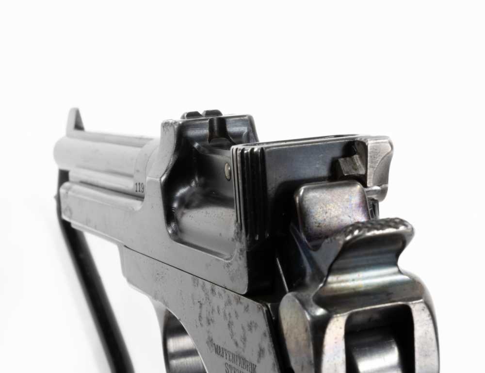 Rare Surplus Steyr Model 1901 Pocket 7.63mm Mannlicher, Early Serial Number-img-11