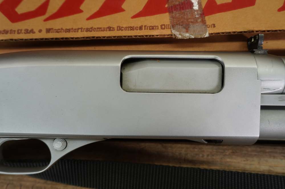 Winchester Stainless Police riot gun w/ orig box & papers m1300 NEAR NEW-img-19