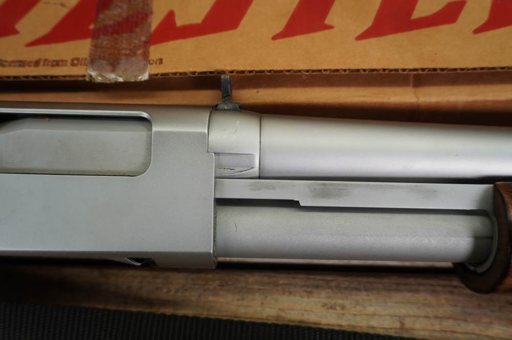 Winchester Stainless Police riot gun w/ orig box & papers m1300 NEAR NEW-img-21